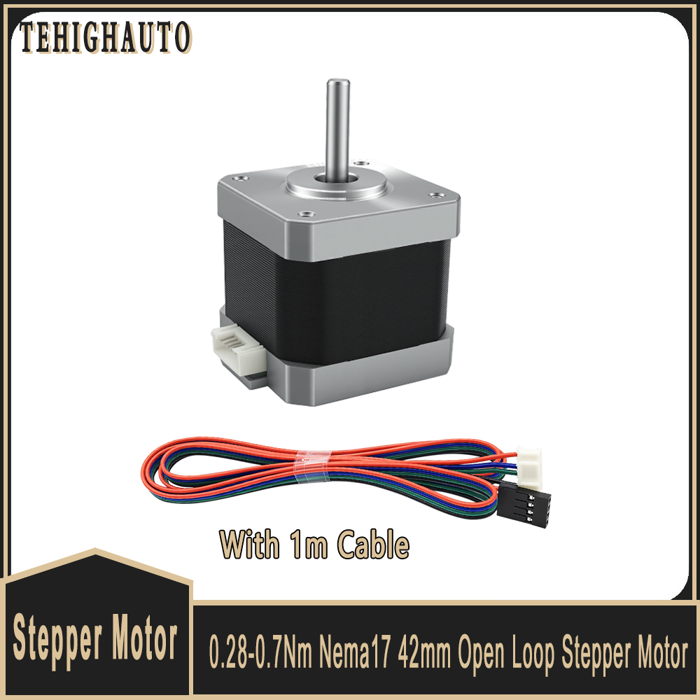 Stepper Motor Nema17 - محرك خطوي Nema 17 بقطر 42