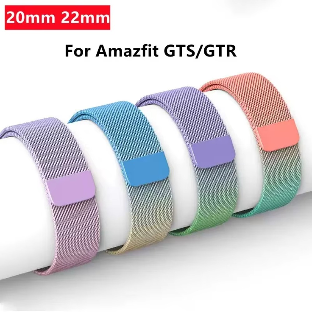 Gt2 Belt - حزام Amazfit GTS 4 Milanese Loop،