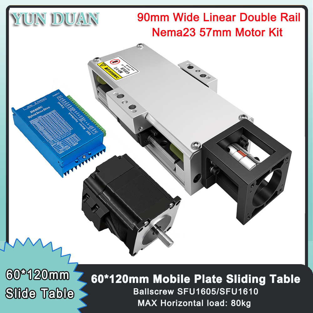 Linear Rail - وحدة مغلقة مع دليل سكة خطية،