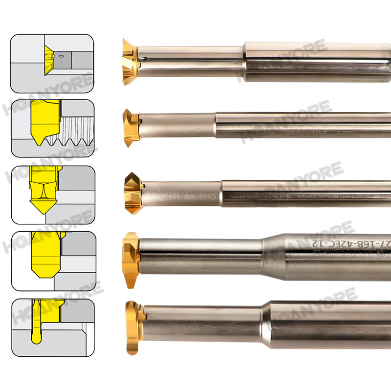 TXC T-Slot Fresa Serie Di Fres - مراجعة End Mill Set وسعره