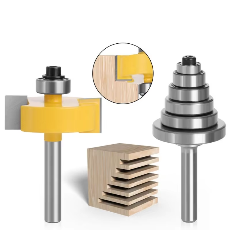 مجموعة أدوات نجارة: ريشة راوتر - مراجعة End Mill Set وسعره