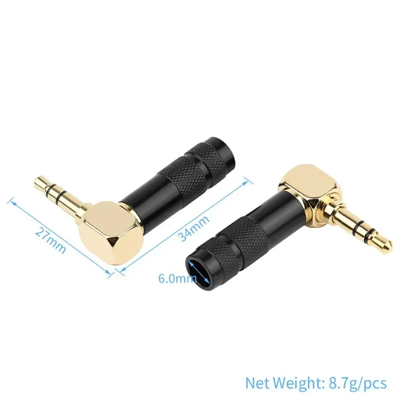 جاك 3.5 مم بزاوية 90 درجة 1/8' - مراجعة Coupling 8Mm وسعره