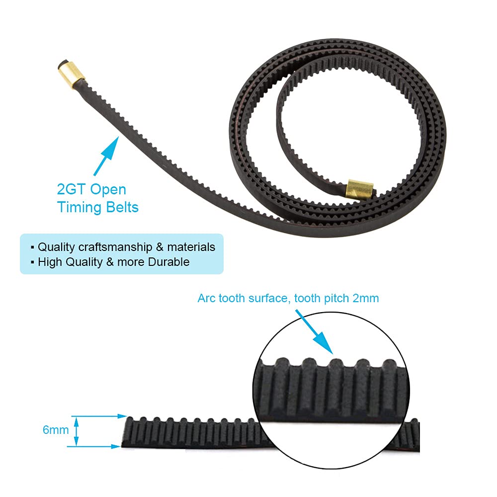 أحزمة كرياليتي الرسمية 2GT-6mm - مراجعة Aluminium Profile 2020 وسعره