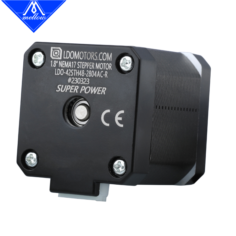 محرك ستيبر ميلو LDO سوبر موتور - مراجعة Stepper Motor Nema17 وسعره