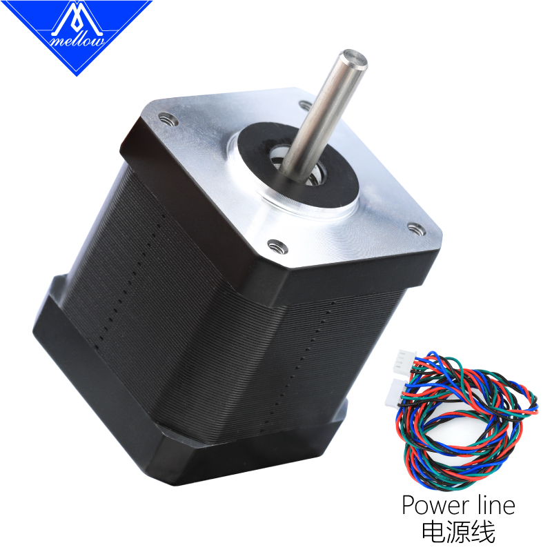 محرك ستيبر ميلو LDO سوبر موتور - مراجعة Stepper Motor Nema17 وسعره