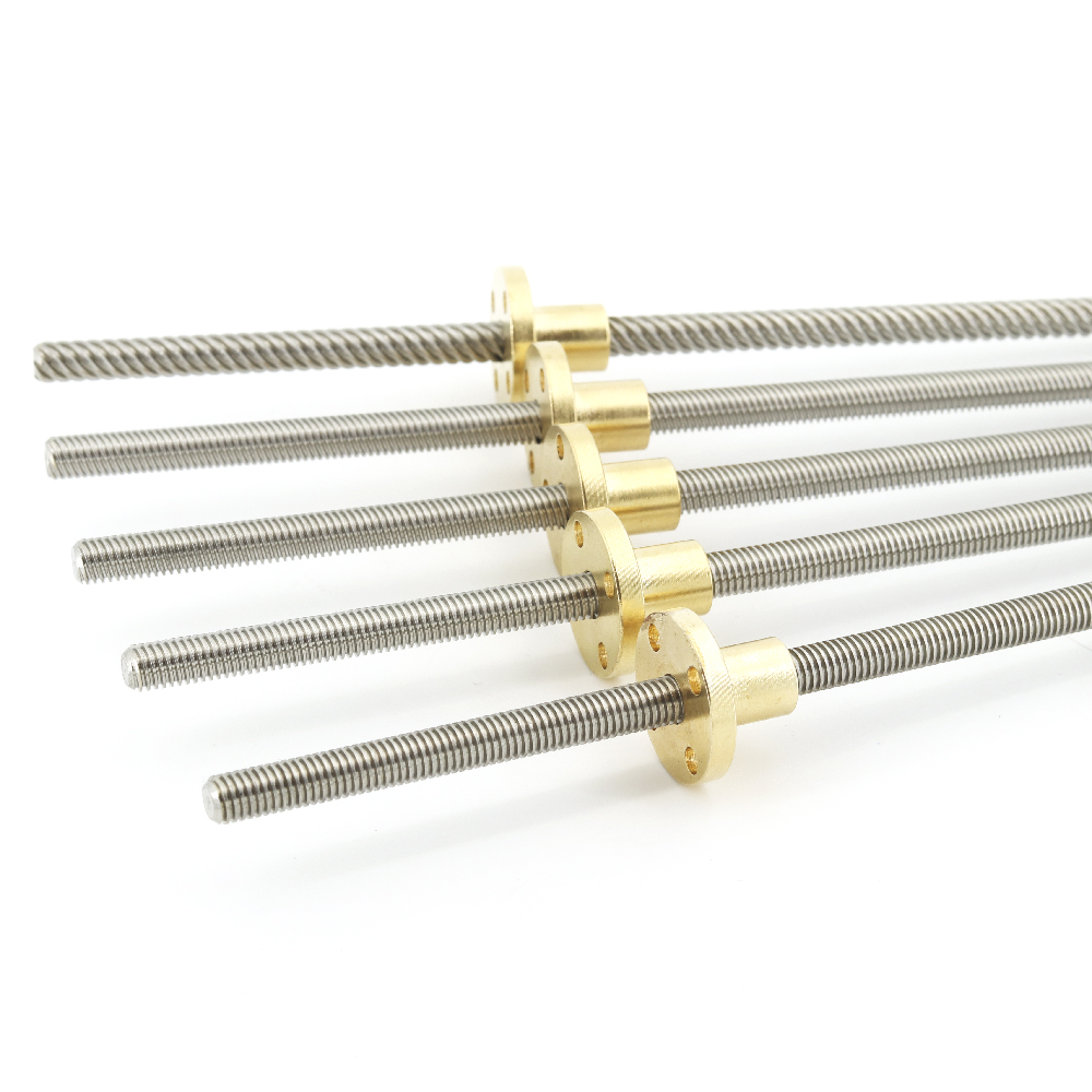 304 الفولاذ المقاوم للصدأ T8 ا - مراجعة Lead Screw 8Mm وسعره