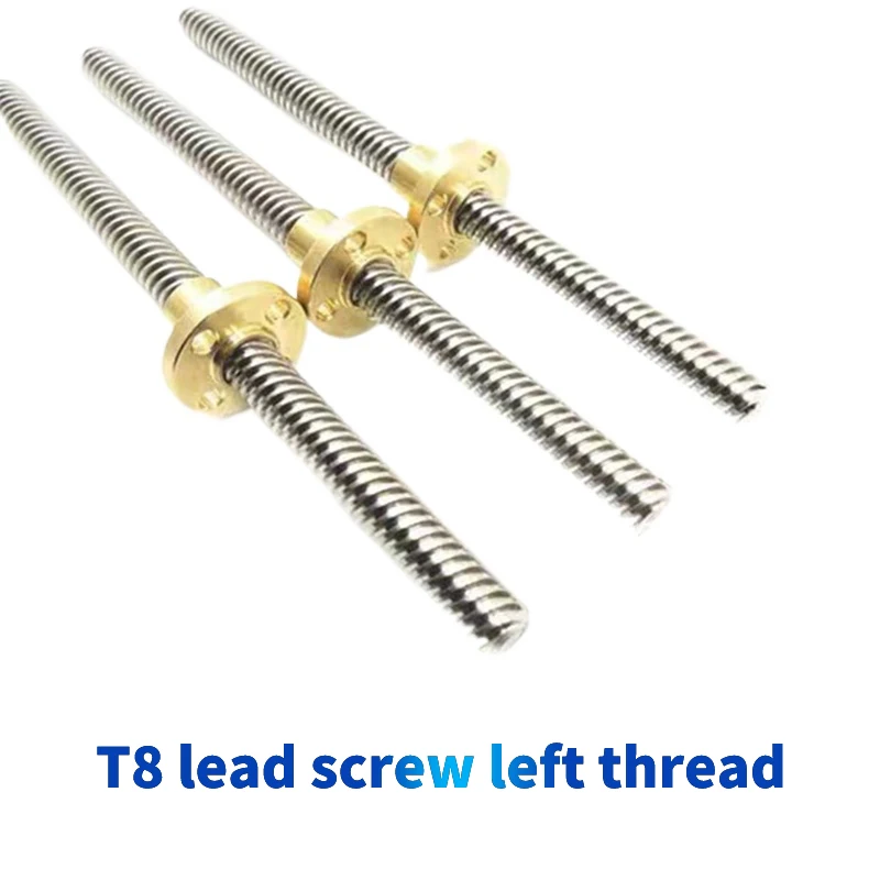 برغي رصاص لليسار T8 من الفولاذ - مراجعة Lead Screw 8Mm وسعره