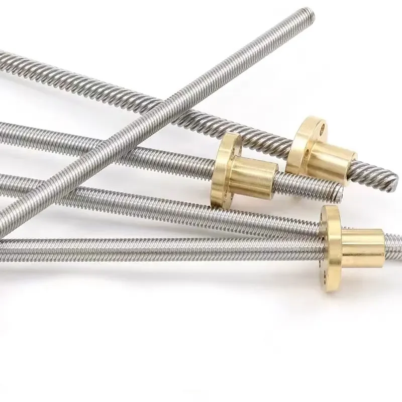 برغي رصاص لليسار T8 من الفولاذ - مراجعة Lead Screw 8Mm وسعره