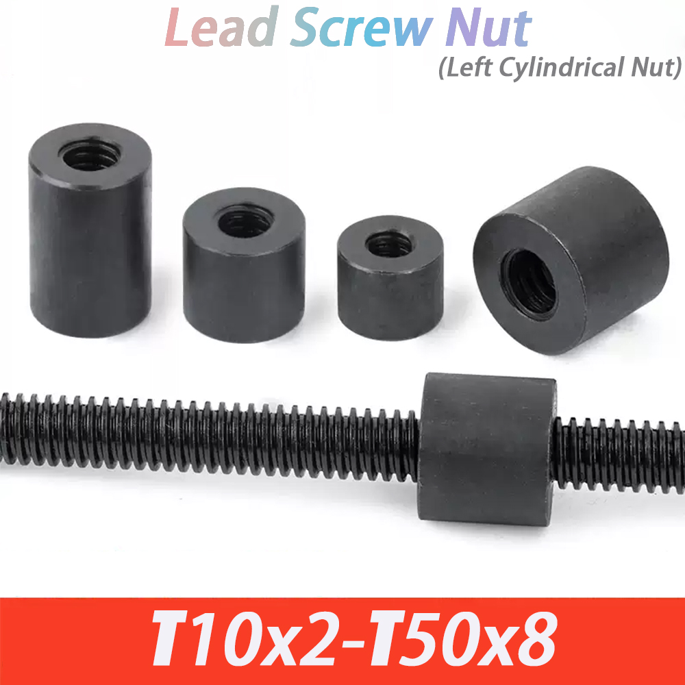 1 قطعة صامولة لولبية أسطوانية  - مراجعة Lead Screw 8Mm وسعره