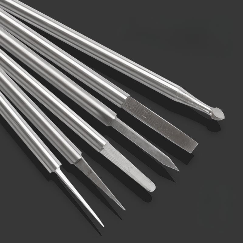 6 قطعة عالية السرعة الصلب النق - مراجعة End Mill Set وسعره