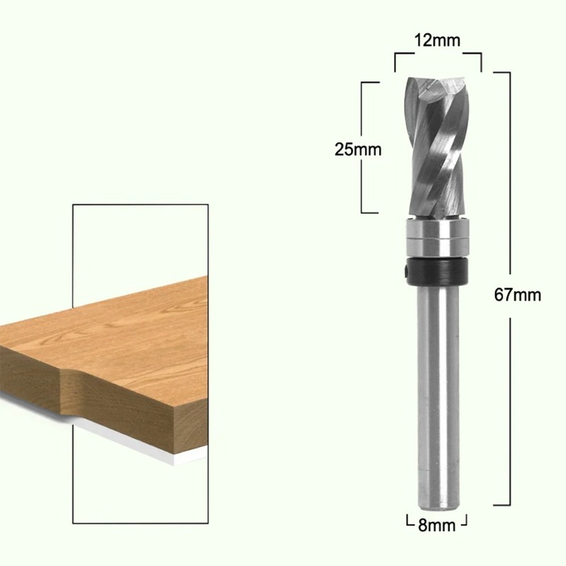 لقمة راوتر حلزونية فائقة الأدا - مراجعة End Mill وسعره