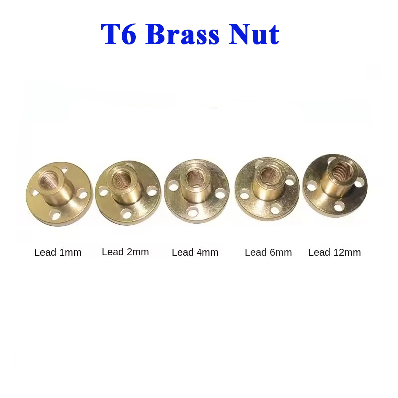 1 قطعة T6 الرصاص المسمار شفة م - مراجعة Lead Screw 8Mm وسعره