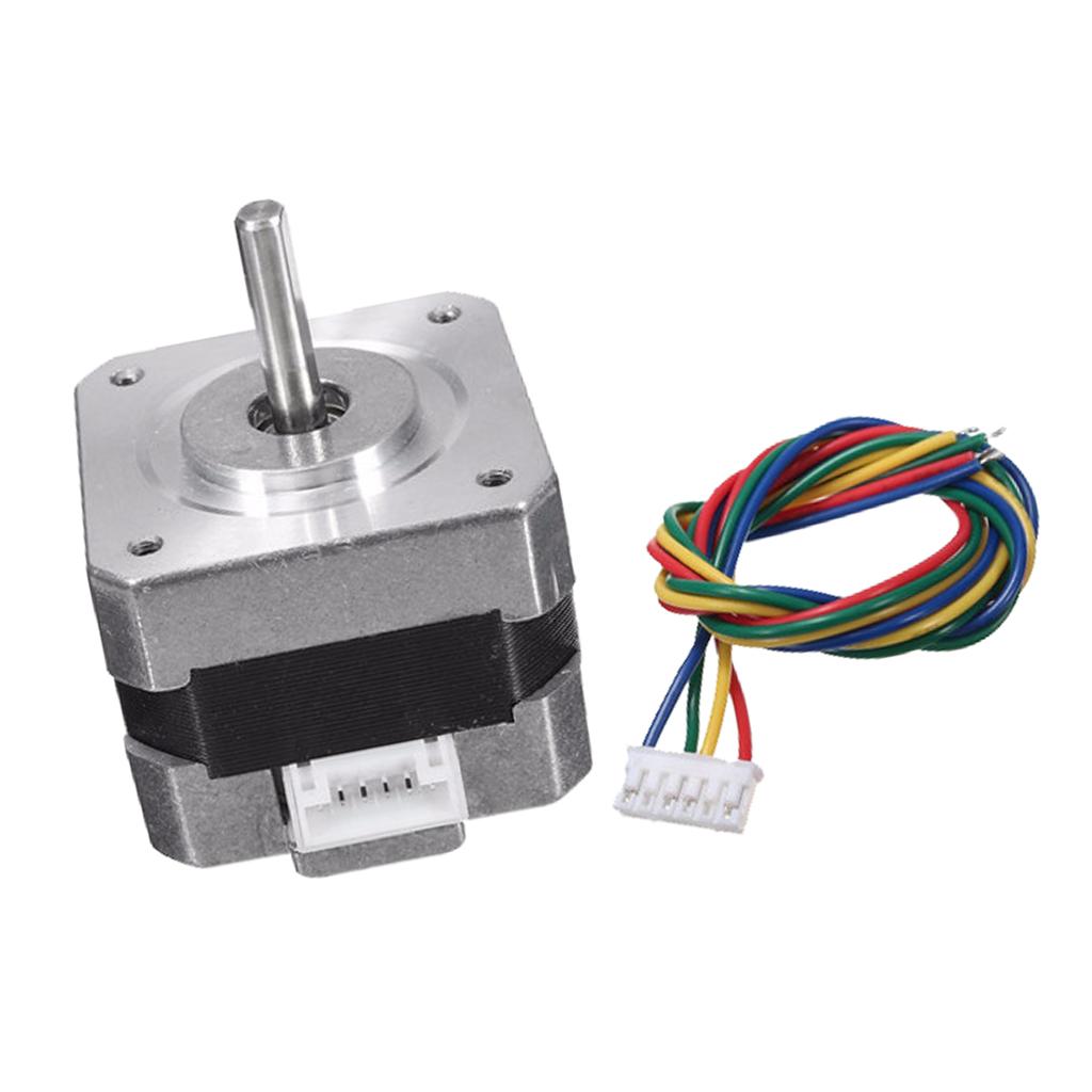 محركات خطوية Nema 17 مع وحدة ت - مراجعة Stepper Motor Nema17 وسعره
