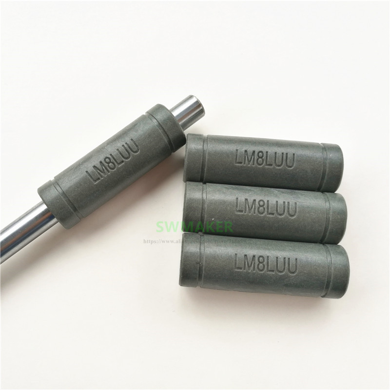 1 قطعة بوليمر الصلبة LM8LUU مح - مراجعة Lm8Uu Bearing وسعره