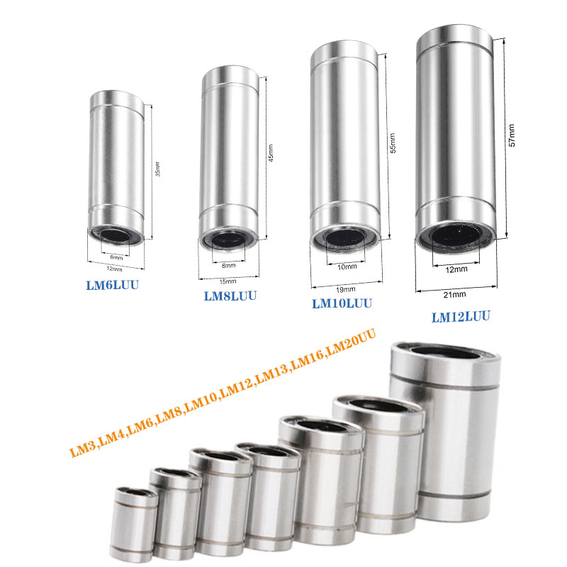 2 قطعة/الوحدة المحامل الخطية L - مراجعة Lm8Uu Bearing وسعره