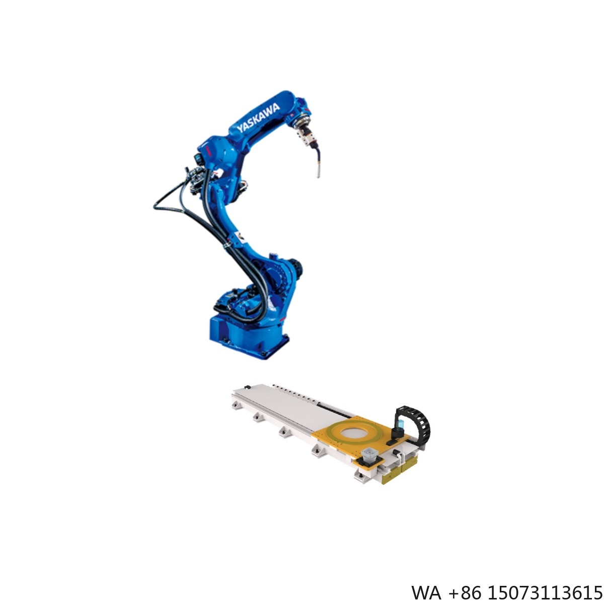 سكة مسار GBS-02-W3000 لروبوتات - مراجعة Servo Motor وسعره