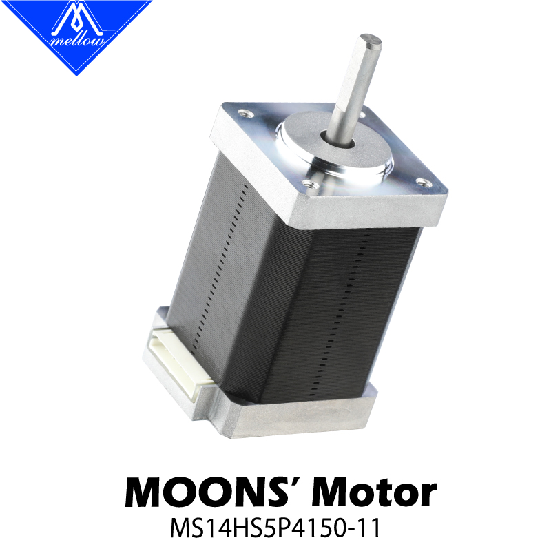 محرك خطوي MOONS XY Nema 14 / م - مراجعة Stepper Motor Nema17 وسعره