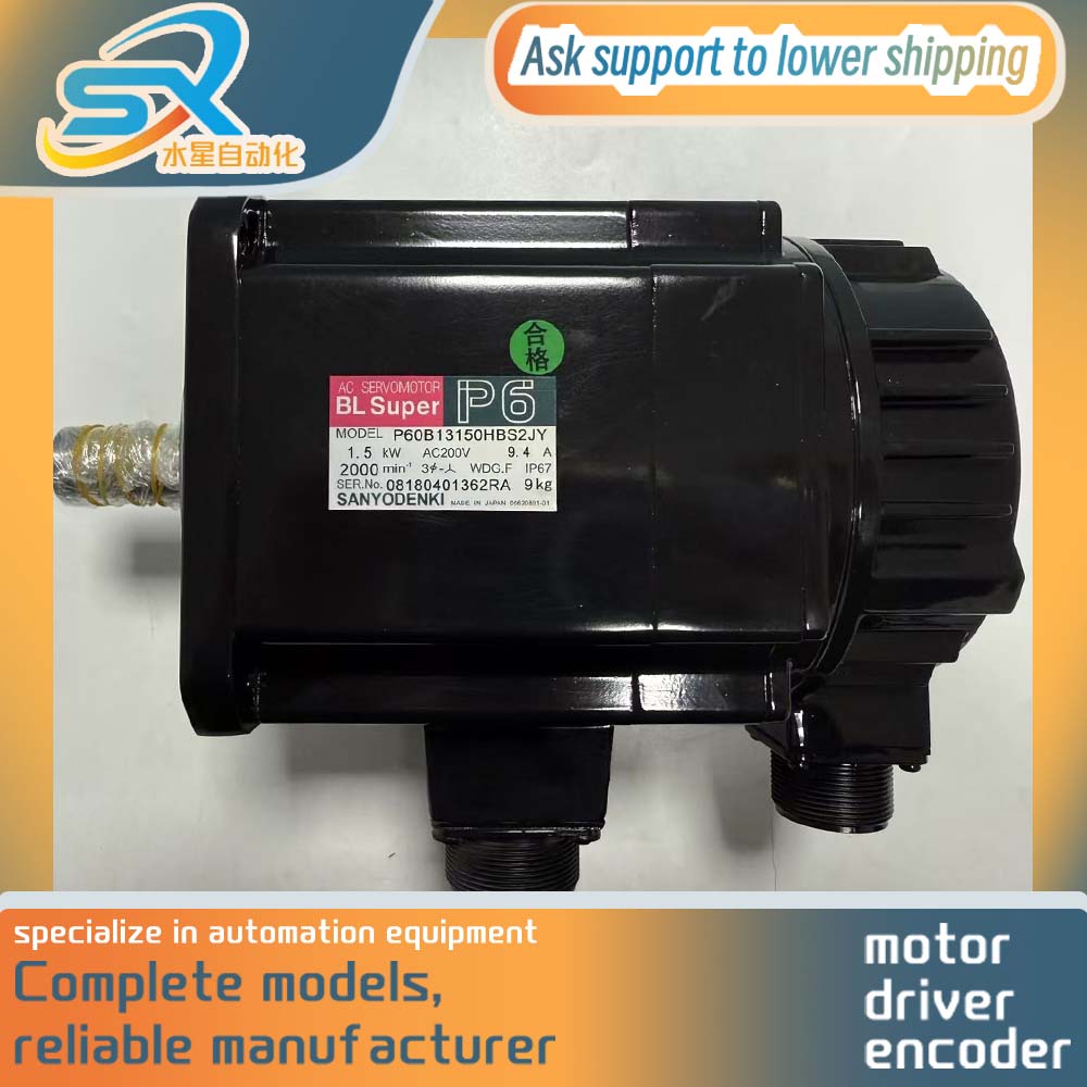 محرك سانيو AC سيرفو P60B13150H - مراجعة Servo Motor وسعره