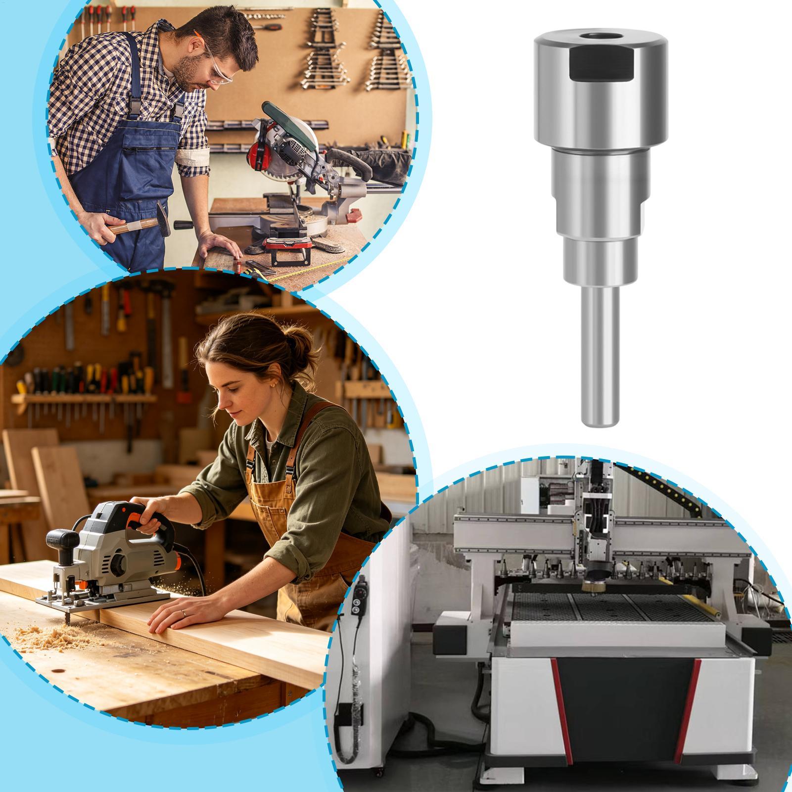 وصلة تمديد لقمة راوتر بتقنية ا - مراجعة End Mill وسعره