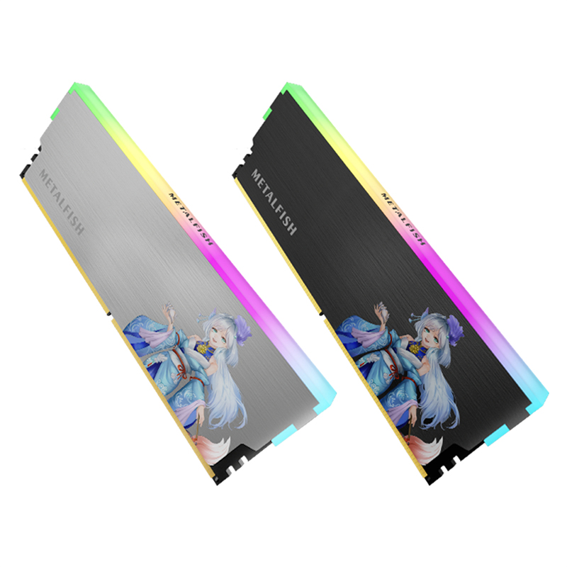 METALFISH DRAM المبرد 5V-3PIN  - مراجعة Aluminium Extrusion وسعره