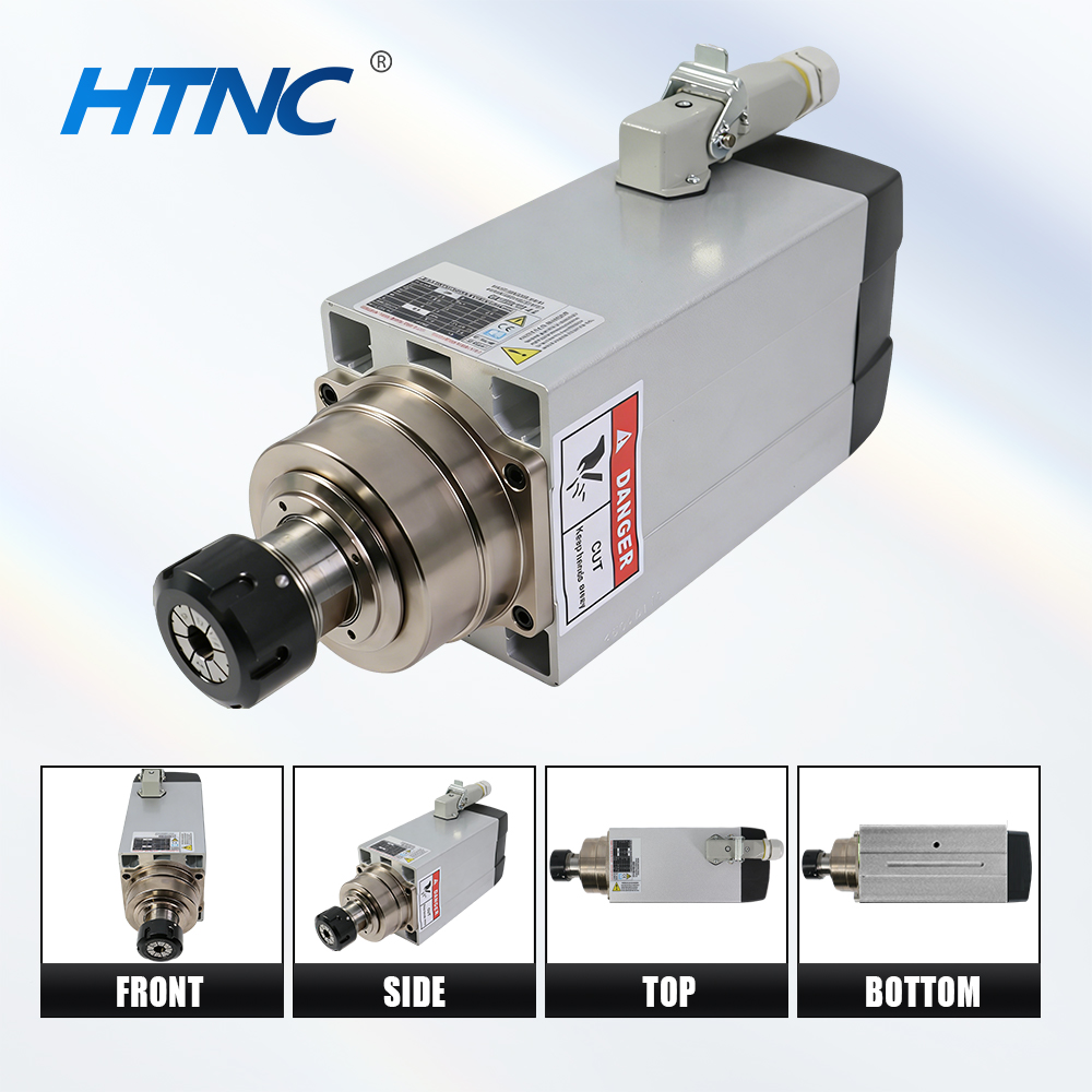 محرك مغزلي HTNC 4500W220V-ER32 - مراجعة Water Cooled Spindle وسعره