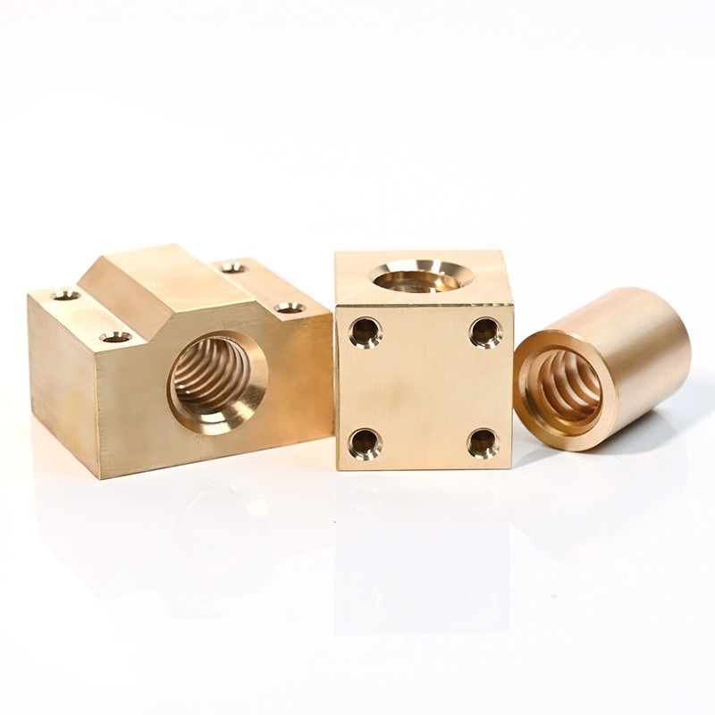 1/2 قطعة صامولة نحاسية مربعة ل - مراجعة Lead Screw 8Mm وسعره