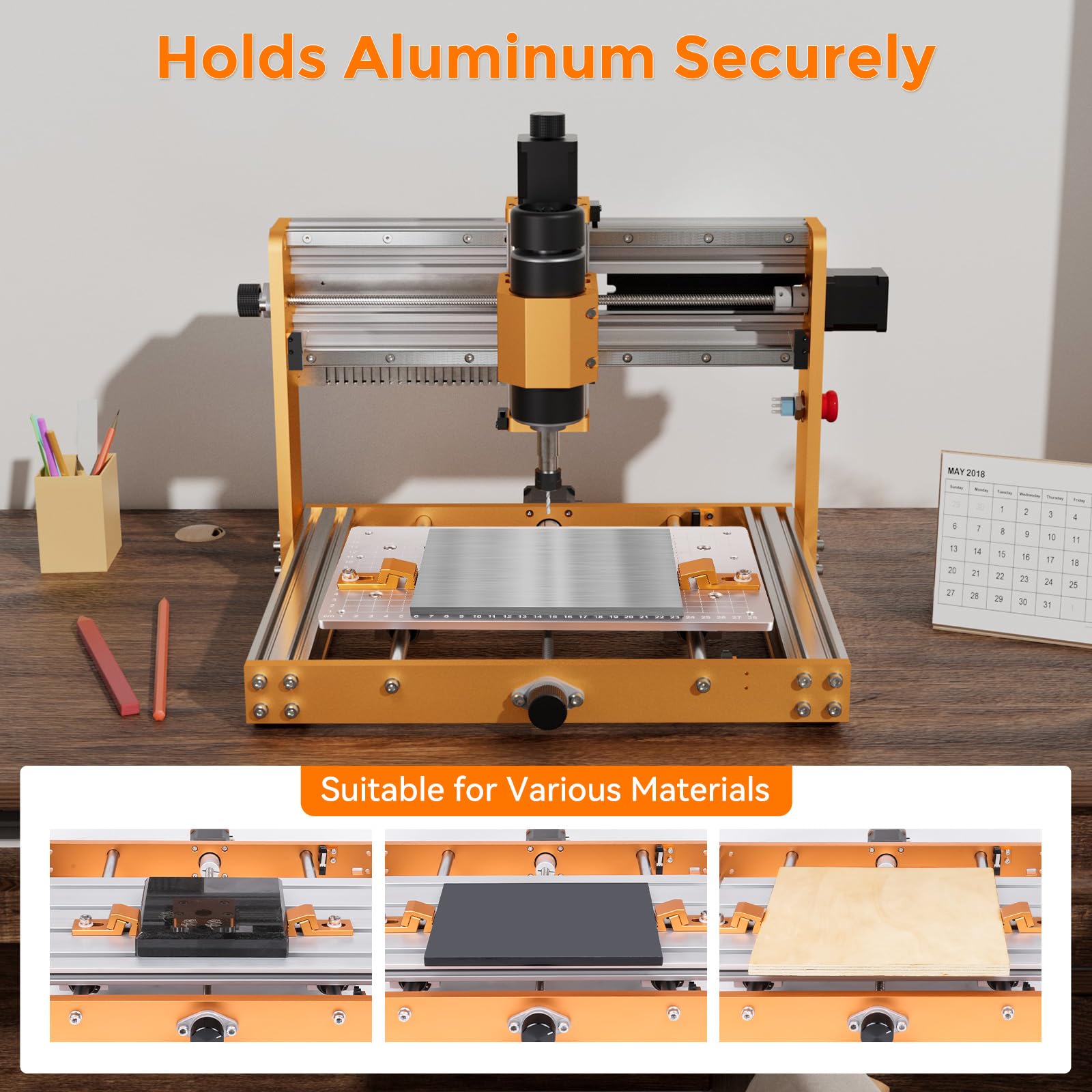 CNC الجانب الثابت T-Track وطاو - مراجعة 3018 Aluminium Cnc وسعره